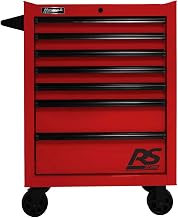 (RD04027770) 27" RS PRO 7 DWR ROLLER CABINET-RED