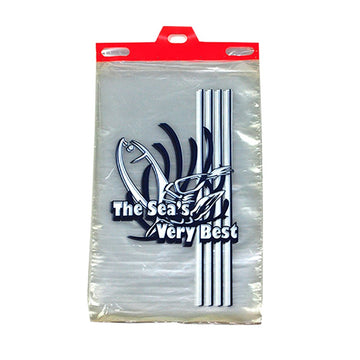 Low Density Printed Seafood Bag by Elkay Plastics – One Size, Blend, Multi, Pack of 1000, Model SEA0915