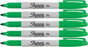 Green Markers by Sharpie – 1 Count (Pack of 5), Plastic (Body), Felt (Tip), Green, Pack of 5, Model fnegreen