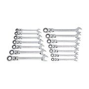 GEARWRENCH 8 Pc / With Wrench Rack / SAE Combination Wrenches