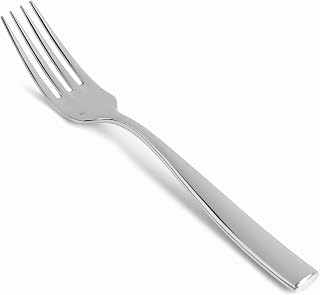 Fortessa Lucca 18/10 Stainless Steel Flatware Salad/Dessert Fork, Set of 12