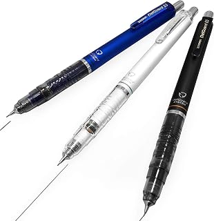 Zebra Technologies Zebra Delguard Mechanical Pencils - HB 0.5mm - 1 of Each Colour Barrel - Pack of 3