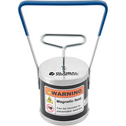 Magnetic Bulk Lifter by Global Industrial – 3.5"L x 5.88"W x 8.75"H, Silver/Black, Model 121016