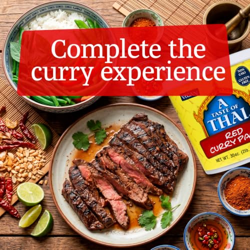 A Taste of Thai Red Curry Paste / 3 Pack / 3 Curry Sauce