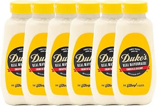 Duke’s Real Mayonnaise Squeeze Bottle – Original Smooth & Creamy Taste, 11.5 Ounce (Pack of 6) | Smooth & Creamy