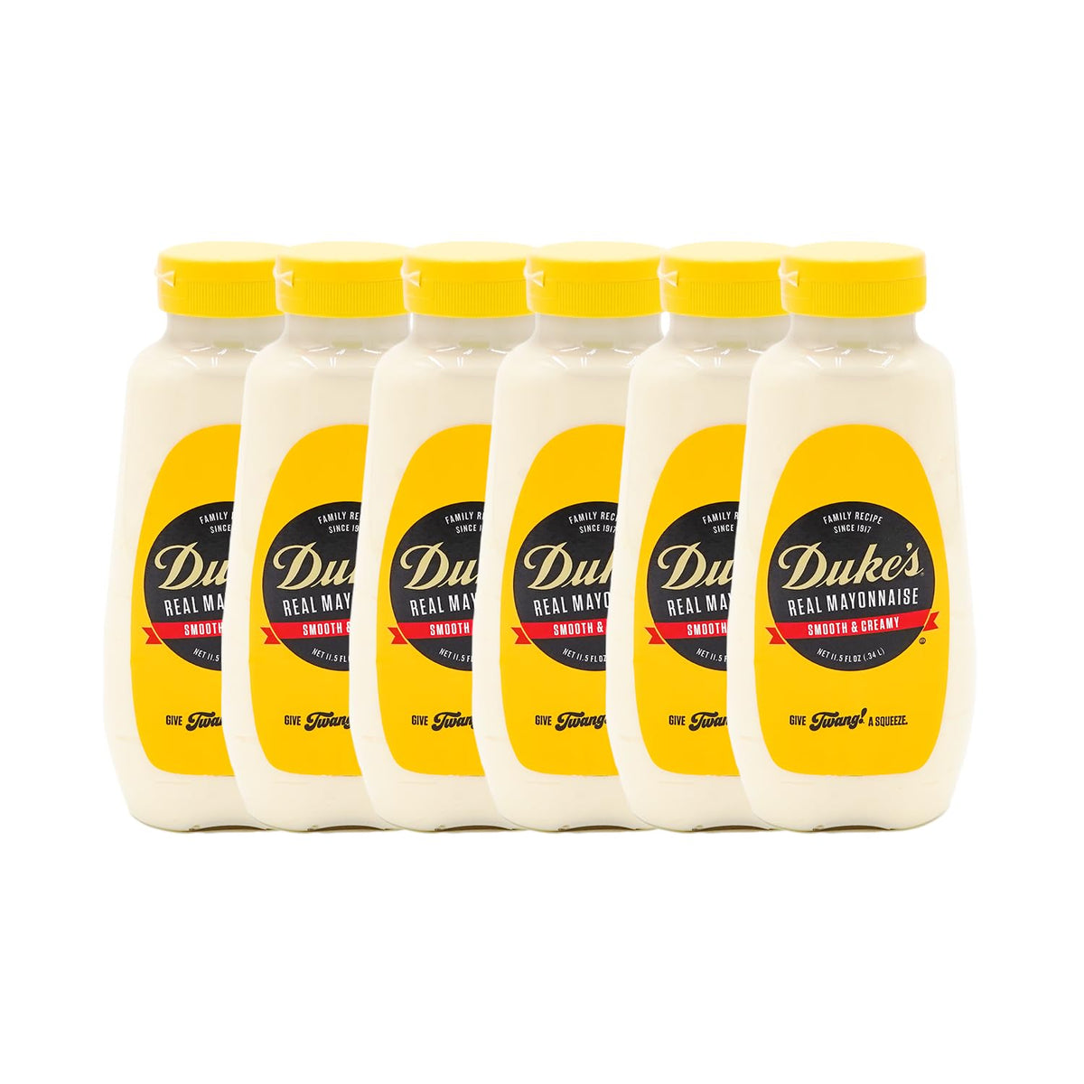 Duke’s Real Mayonnaise Squeeze Bottle by DUKE'S – 11.5 Ounce (Pack of 6), Pack of 6