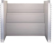 Bilco ScapeWEL Polyethylene Window Well - Three Tier 54in. X 62in.
