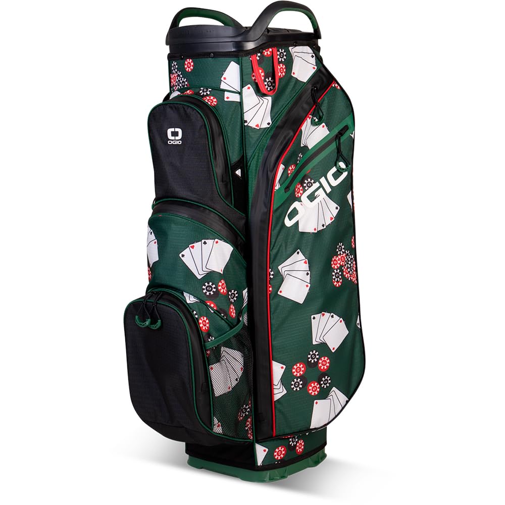 All Elements Silencer Cart Bag Poker by OGIO – One Size, Polyester, Poker, Model A20296_Q1106_NA
