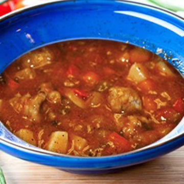 Albondigas Soup - 4 lb. package by Blount Fine Foods – 7.5 x 13.25 x 7.75 inches, Pack of 4