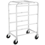 26"L x 19"W x 41"H by Global Industrial – Aluminum, Gray, Model 892113NSF