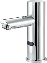 Krowne 16-654 Krowne Royal Series Electronic Faucet, Deck Mount, Single Hole, 4-1/2" Straight spout, Infrared Sensor, Battery Powered (4 AA Alkaline 1.5V Batteries) or Power Supply
