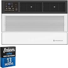 Friedrich Chill Premier + 8,000 BTU 115v Cool with Electric Heat Window & Wall Unit w 13-Month Axiom Device Care Program