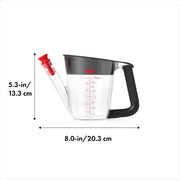 OXO Fat Separator Pitcher, 4 Cup Capacity, Clear