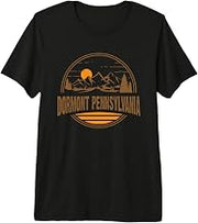 Vintage Dormont, Pennsylvania Mountain Hiking Souvenir Print Premium Tri-blend T-Shirt