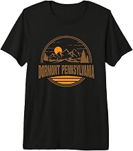 Vintage Dormont, Pennsylvania Mountain Hiking Souvenir Print Premium Tri-blend T-Shirt