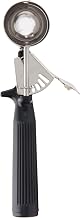 Winco ICOP-30 Ice Cream Disher with Black Handle, Size 30, Stainless Steel