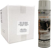 12-Pack of 20 Oz Seymour Of Sycamore 20-652 White Stripe Water-Based Inverted Marker Spray Paint