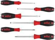 530HK6 SoftFinish Flathead/ Phillips/ Screwdriver Set 6 Piece by Wiha