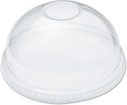 DART DLR626PK Ultra Clear Dome Cold Cup Lids F/16-24 Oz Cups, Pet, 100/Pack