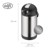 Big Spender Carafe by Alfi – 101.4 Ounces, 3 liters, Stainless, Model 887020300