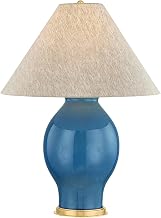 Hudson Valley Lighting MDSL2600-AGB/CFB Westhorpe - 1 Light Table Lamp - 28.5 Inches Tall and 21.5 Inches Wide - Aged Brass/Ceramic French Blue