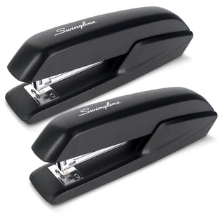 Standard Stapler by Swingline – Pack of 2, Plastic, Black, Model S7054501AZ