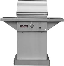 Tec Sterling Patio Fr 26-inch Freestanding Infrared Natural Gas Grill On Stainless Pedestal - Stpfr1ntped