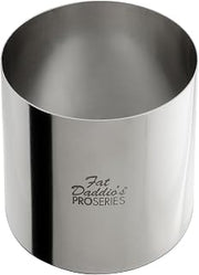 Fat Daddio's Stainless Steel Round Cake & Pastry Ring, 3 x 3 Inch