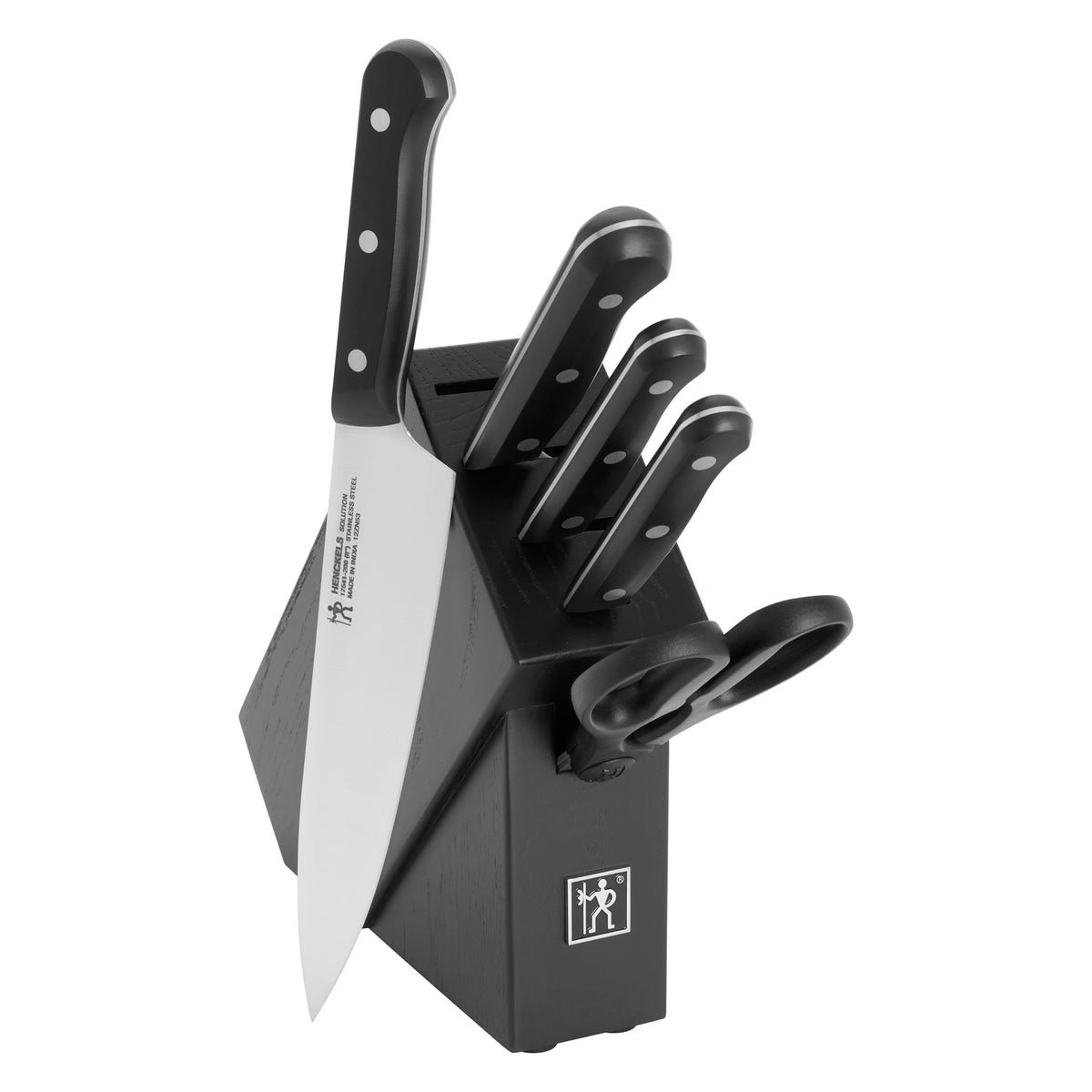 International Solution 6Pc Studio Block Set by HENCKELS – 6-pc, Stainless Steel, Black, Model 1035170