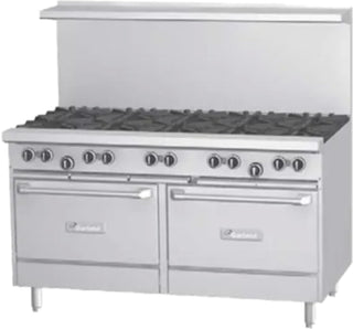 G Starfire Pro Series Gas Restaurant Range 60"W with (6) by Garland – Stainless-Steel, Model G60-6G24SS