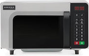 1000 Watt Heavy-Duty Countertop Commercial Microwave Oven with Push Button Controls for Restaurant Buffet Catering | 0.8 Cu. Ft by AMANA – 0.8 cubic_feet, Glass, Model RMS10TSA