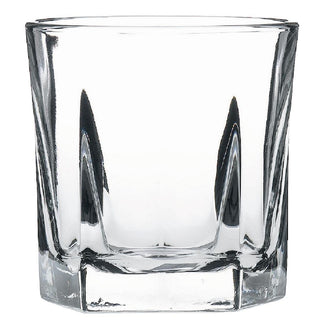 RLBW001 Inverness Lock No. 15481 (Pack of 6) by Libbey – 3.4 inches x 3.5 inches, 0.26 liters, Glass, Clear, Pack of 6