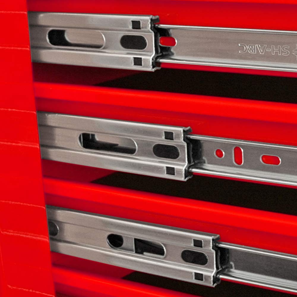 Homak Red / 54 Inch - 6-Drawer Top Chest / 1 Tool Chests & Cabinets