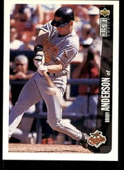 Baseball MLB 1996 Collector's Choice #462 Brady Anderson #462 NM Orioles