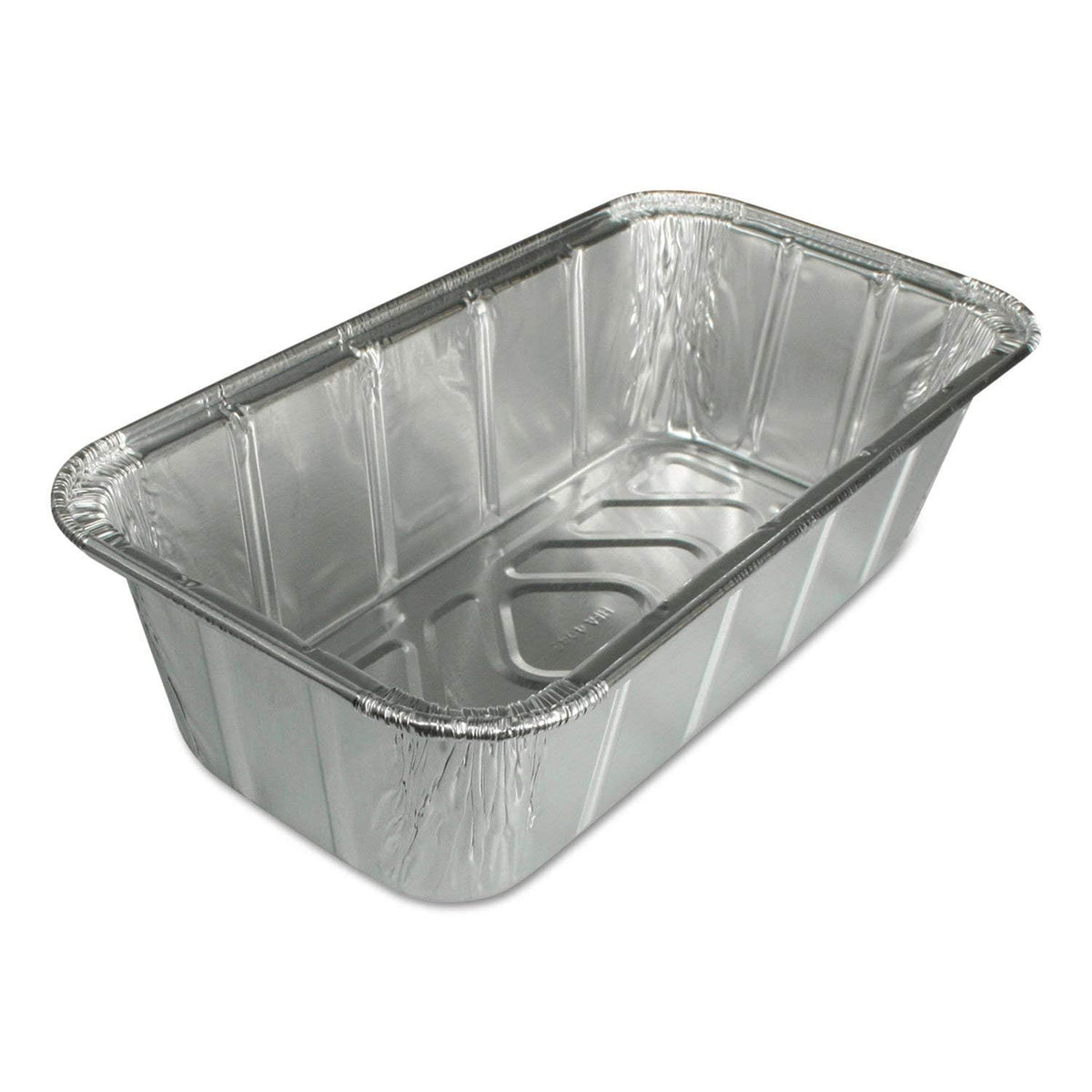 Handi Foil Pan Foil 1 1/2Lb Loaf Full Crl by Handi-Foil – 500 CT, Aluminum, Silver, Model 4043-35-500