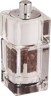 Chef Specialties 3.5 Inch Cubic Pepper Mill and Salt Shaker Combo