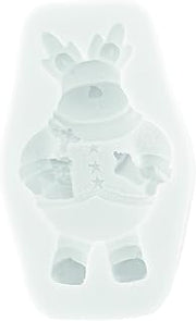 Silikomart Silicone Cake Mould Snowman White Reindeer White