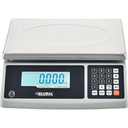 Electronic Weight Counting Scale with LCD Display by Global Industrial – Plastic Base/Stainless Steel Scale, Silver, Model EHC-W