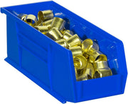 Akro-Mils Blue / 11-Inch x 4-Inch x 4-Inch / Storage Bins Only Open Storage Bins