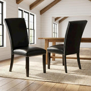 Faux Leather Upholstered Side Chairs Set of by Starlight Canyon Home – Birch, Side Chair, Pack of 2