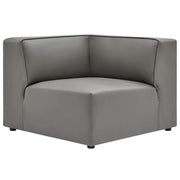 Modway Grey / Modern / Corner Chair Sofas & Couches