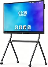 All in One Interactive Touch Kiosk Display Quad-Screen Mirroring, Dual-System antis-Glare Tempered Glass 4K UHD 10-bit IPS Panel for HomeOffice School Studio Display