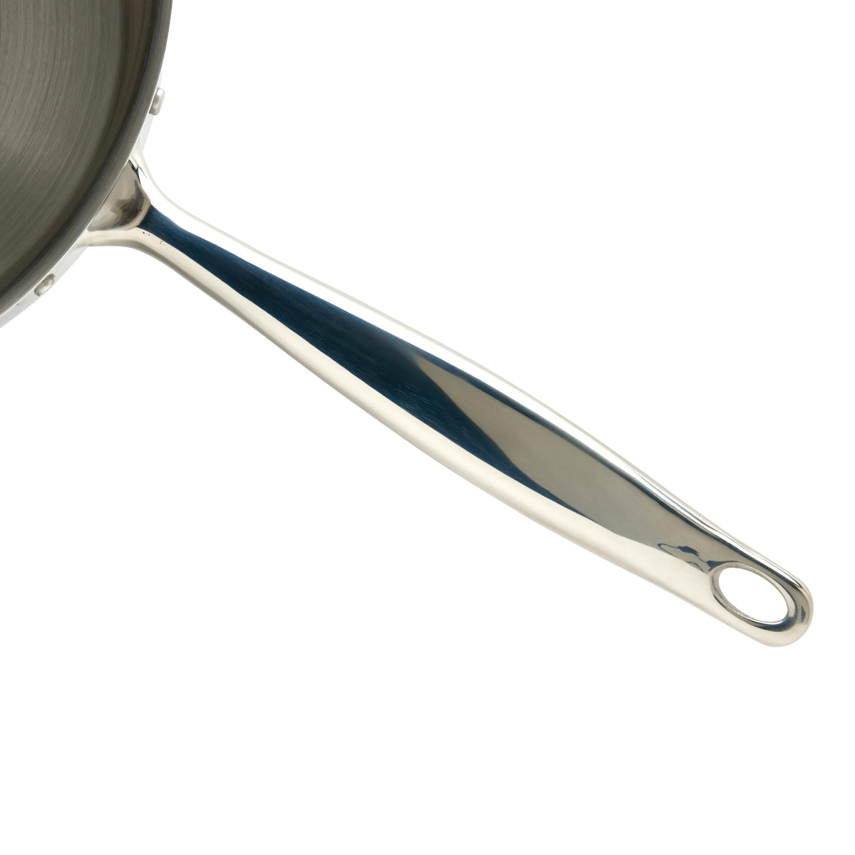 Tri-Ply Sauce Pan by Winco – 4.5 Quarts, Stainless Steel, Silver, Model TGAP-5