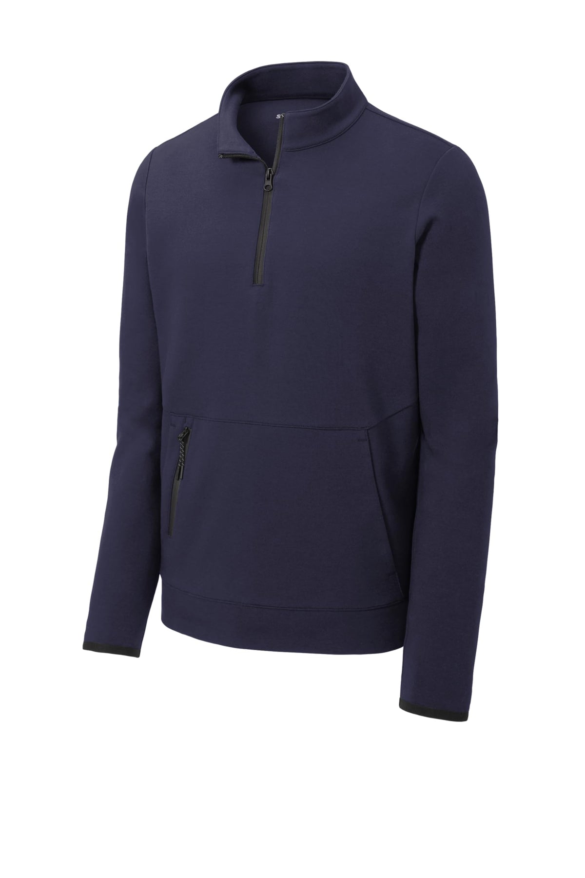 Unisex Triumph Quarter Zip Pullover Navy by SPORT-TEK – 3X-Large, Polyester Blend, Navy, Model ST281