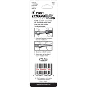 77274 Refill for Precise V5 RT Rolling Ball by PILOT – Pack of 2, Model PIL77274