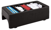Cambro 16.63 inches / Black / 3.75 gallons Condiment Racks