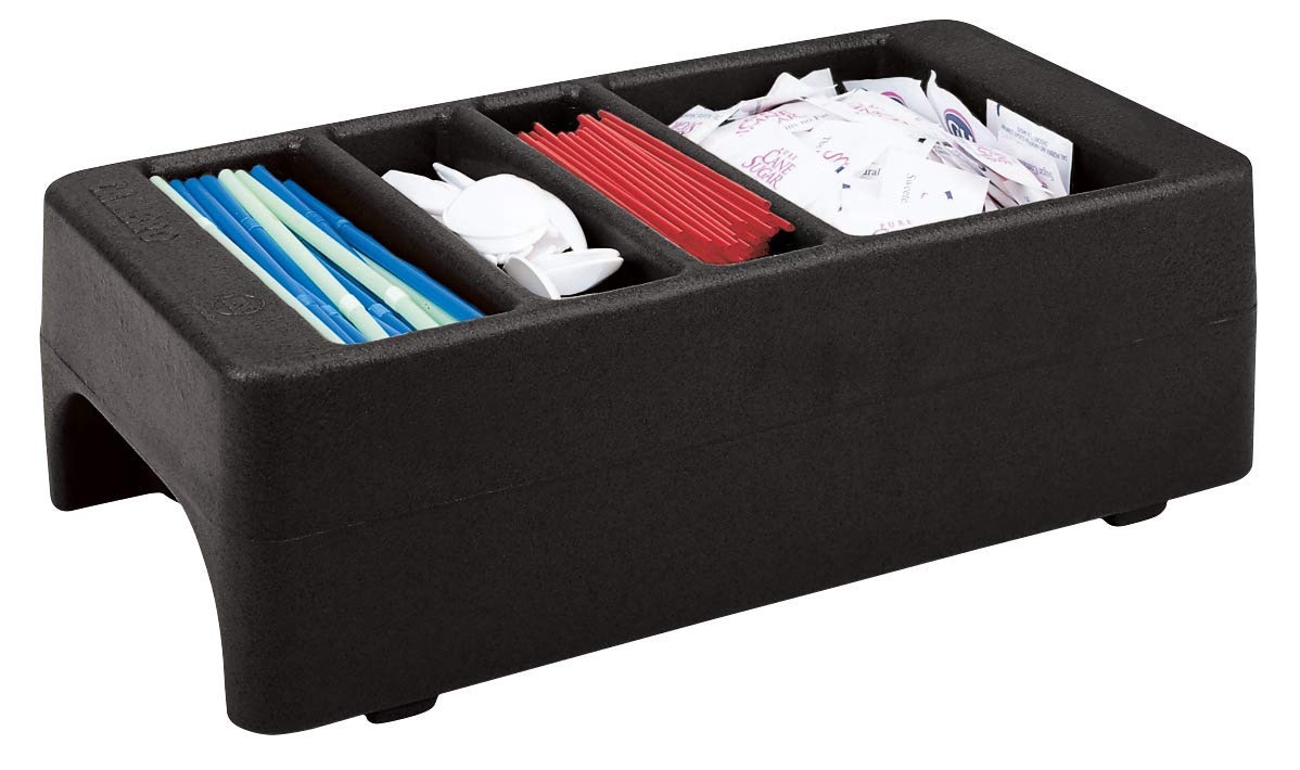 Cambro 16.63 inches / Black / 3.75 gallons Condiment Racks