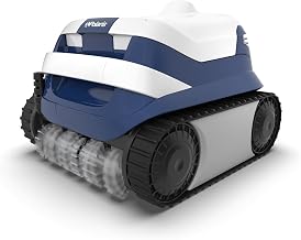 Polaris ERA 820 Robotic Pool Cleaner, Corded, Cyclonic Vacuum | 60ft Swivel Cable, Large Canister, Includes Caddy and Cover, for In-Ground Pools