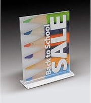 Acrylic Sign Holders, 11 x 14, Clear, 59934