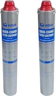 Replacement Filter Cartridge 2 Pack, Compatible with Pentair Everpure EV9612-22 for i2000², MC2, ESO7 and MH2 Systems, Helps Reduce Chlorine, Sediment and Cysts